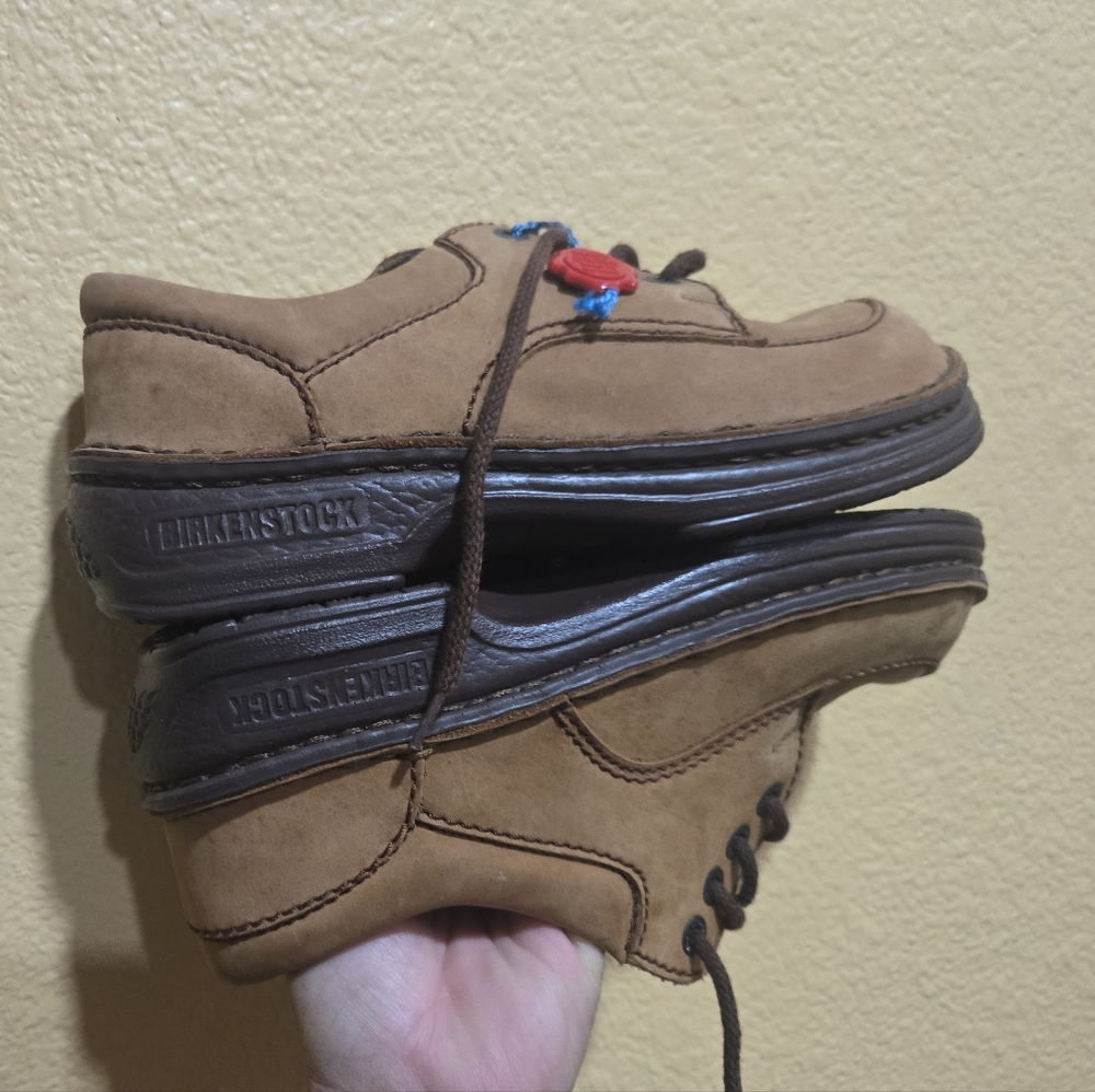 Birkenstock Brown Leather Loaufsohle Alsa Schaum View 5